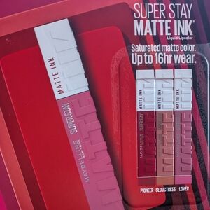 Maybelline Super Stay Matte Ink Lip Color Trio